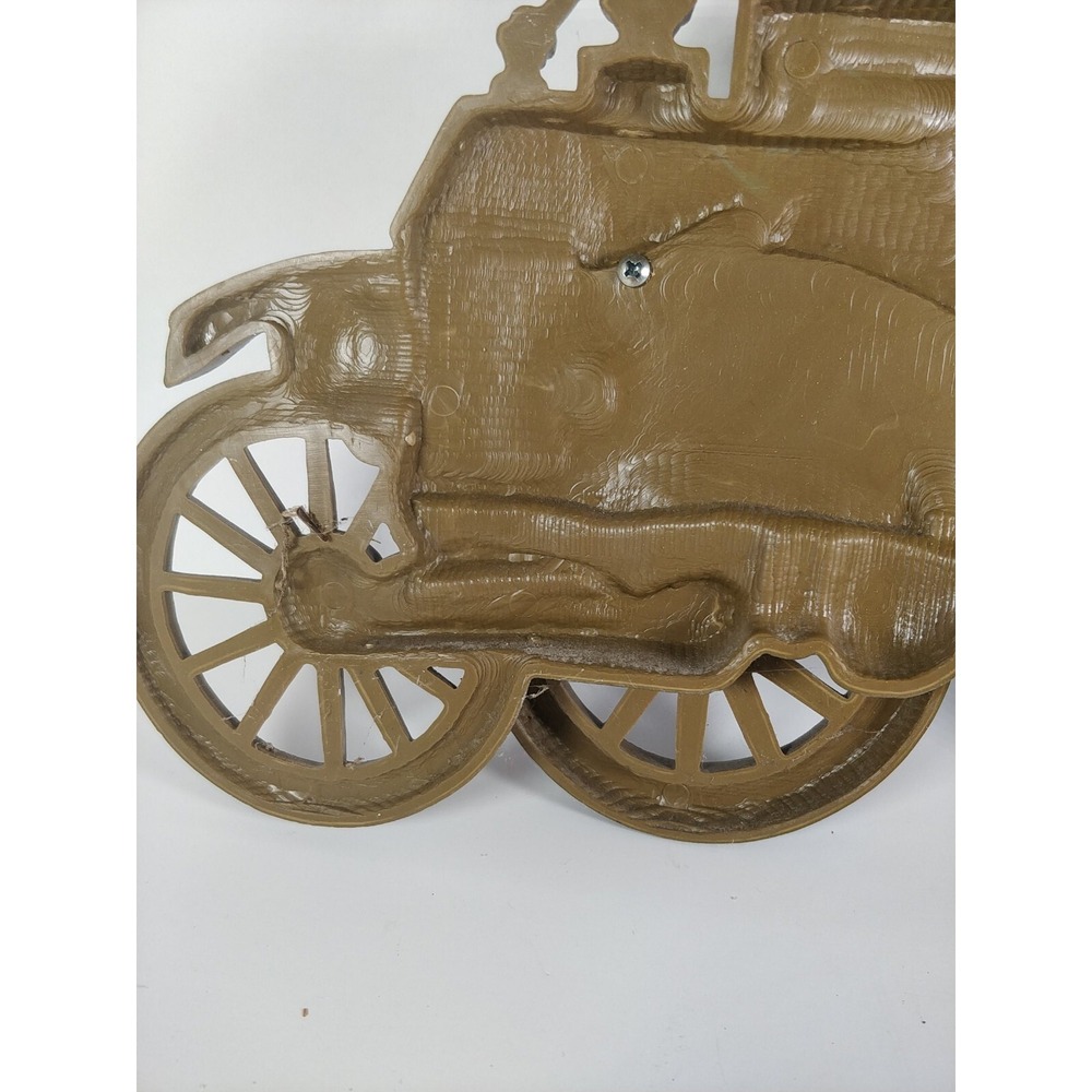 3D Resin Wall Plaque Ford Model T Car 1977 18" x 12" Vintage Burwood Products - Picture 5 of 13